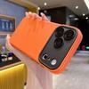 Чехол для телефона с защитой камеры, контрастный цвет, для IPhone 17 Pro Max 16 15 14 13 12 11, силиконовый ТПУ, мягкая задняя крышка