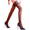 1Pair Glossy With Silicone Trim Thigh-high Socks Non-slip Over The Knee Sock Women's Polyamide Clubwear Stockings Lace Plus Size