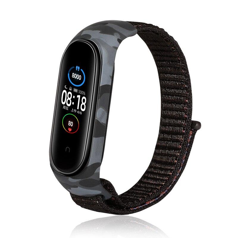 Nylon Strap for Xiaomi Mi Band 6 5 3 4 Bracelet Wristband Sports Breathable Bracelet For Miband 6 4 3 5 Replacement Strap