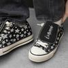 Unisex Canvas Skate Shoes Casual Street Walking Commuting Travel Autumn Comfortable Trendy Footwear Daily Wear Sizes 36-44