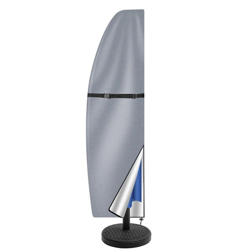 Уличный защитный чехол от УФ-лучей Водонепроницаемый чехол для патио-зонтика с молнией Чехол для патио-зонтика от солнца для уличных зонтов