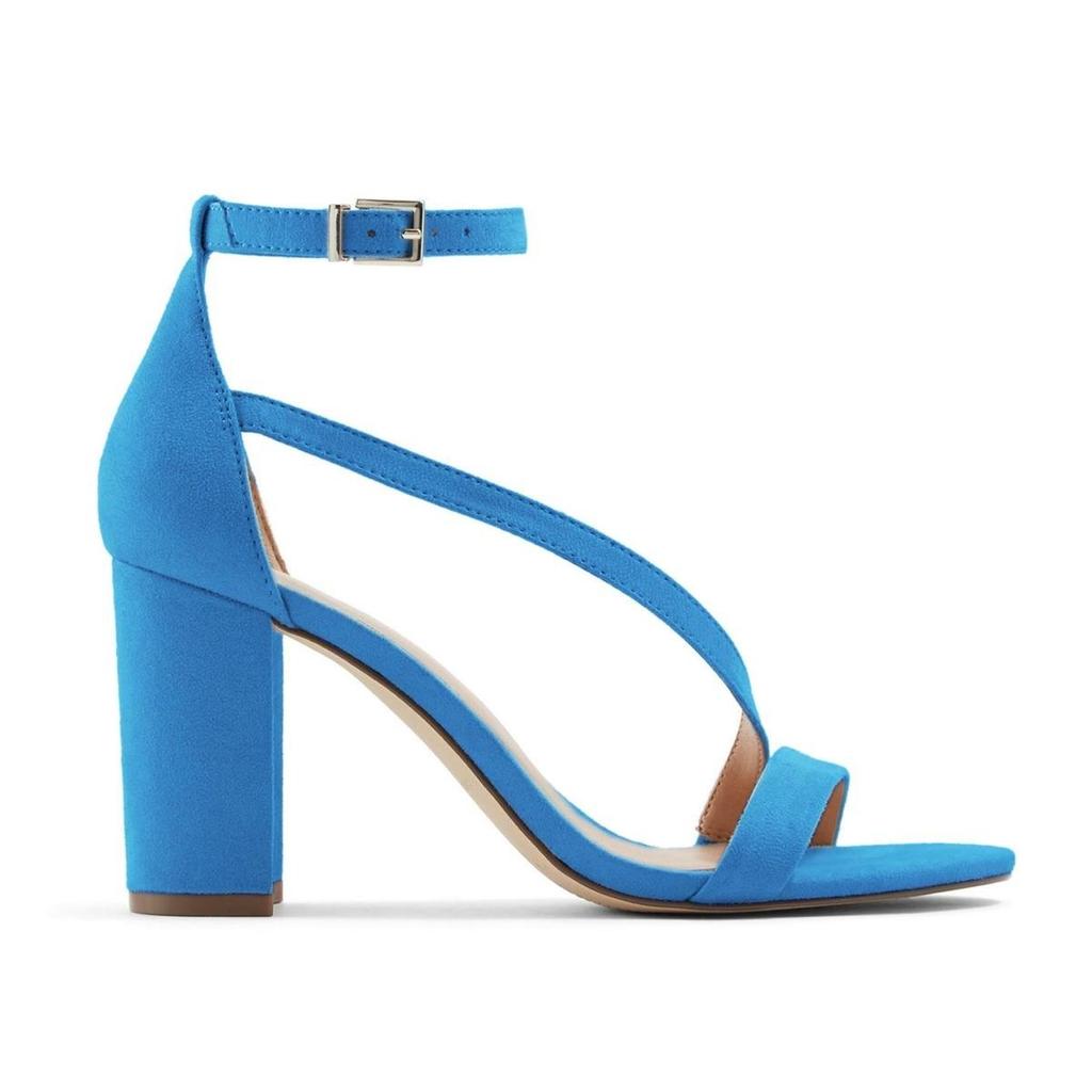 Женские замшевые босоножки на низком каблуке-лодочке на массивном каблуке