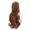 Doll Hair Wig Curly Style Neat Bangs DIY Cutting Soft Doll Supplies for 1 3 8 To 9in Head Circumference BJD Doll