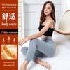 Женские термоштаны Hengyuanxiang с высокой талией из 100% шерсти