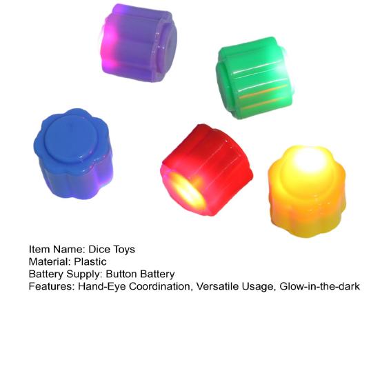 5 шт. светящаяся игра корейская игра пластиковый Джек камешки набор портативная игра ловля камешков игрушка для тренировки координации рук и глаз