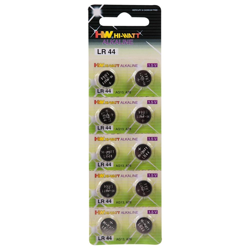 LR44 cell battery 10-pack