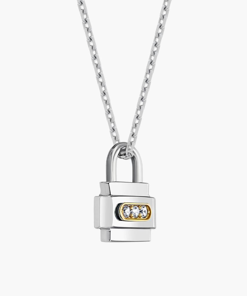 Ожерелье с замком Mcel Silver Pin