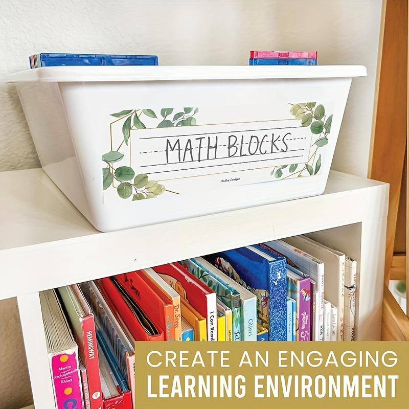 25 Pieces/set, Bohemian Style, Name Label, Suitable for Classroom Cubicle Desks, Name Brand, Classroom Desk Name Label