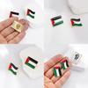 Fashionable Palestinian Flag Brooch Pin Wholesale Metal Badge For Clothing Accessories