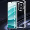 Ударопрочный силиконовый чехол с усиленными углами для Xiaomi Redmi Note 14, мягкая ультратонкая прозрачная крышка-оболочка для Note 14 Pro+
