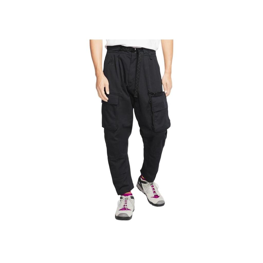 Nike Тканые брюки карго ACG (Азия) Черная мужская уличная одежда CD7647-011
