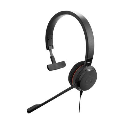 Гарнитура GN Audio Mono для ПК с кожаными амбушюрами, сертифицированная Microsoft Lync Evolve 30 II MS 5393-823-309 "Jabra Mono"