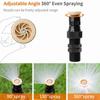 Supplies Automatic Watering 360 Rotating Watering Spray Hose Lawn Irrigation Garden Sprinklers