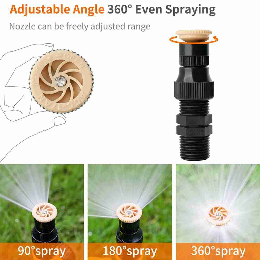 Supplies Automatic Watering 360 Rotating Watering Spray Hose Lawn Irrigation Garden Sprinklers