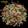 Bulk Other Christmas Decorations Chunky Mix Glitter Shapes for Resin Art  Glitter