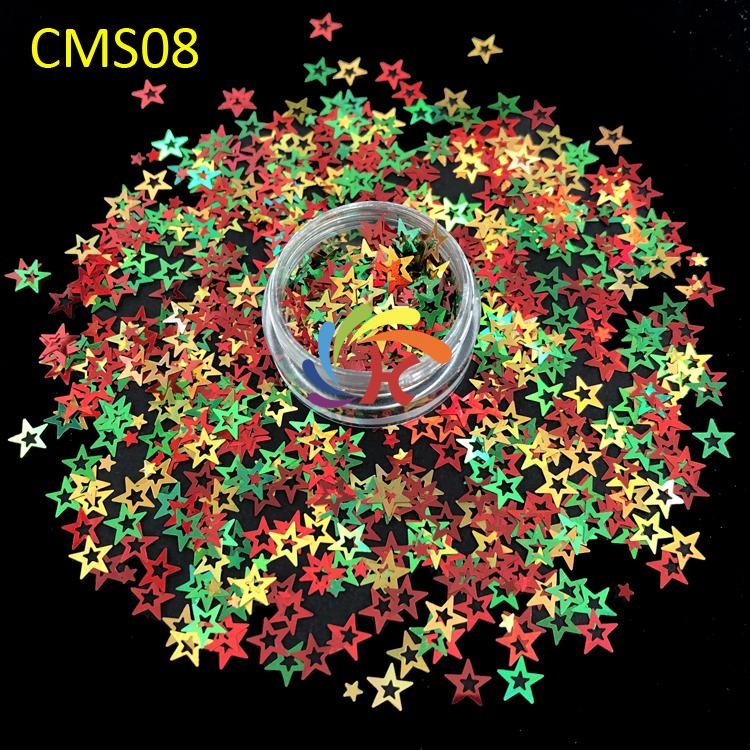 Bulk Other Christmas Decorations Chunky Mix Glitter Shapes for Resin Art Glitter