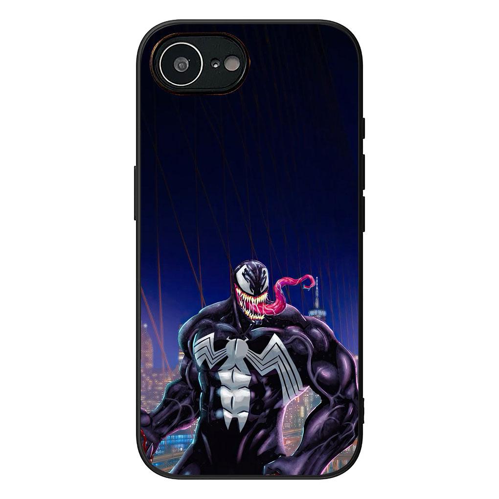 Чехол для телефона Venom Marvel Poster для Samsung Galaxy S22 S21 S20 FE Ultra Plus A35 A36 A55 A37 A33 A34 A57 Мягкий чехол