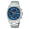 Seiko Watch Watch Seiko Selection Men's Quartz Chronograph Watch SBTQ071 Silver