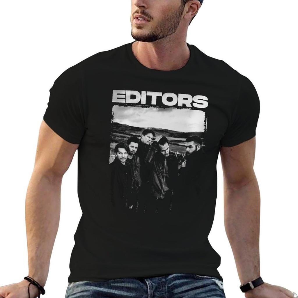 Editors Band Tshirt Quick Dry Sports Short Sleeve Tee
