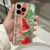 Creative Summer Ice Watermelon Pattern Phone Case For Samsung Galaxy A35 A55 A56 S20 S21 S22 S23 S24 S25 S26 Plus FE Ultra Cover