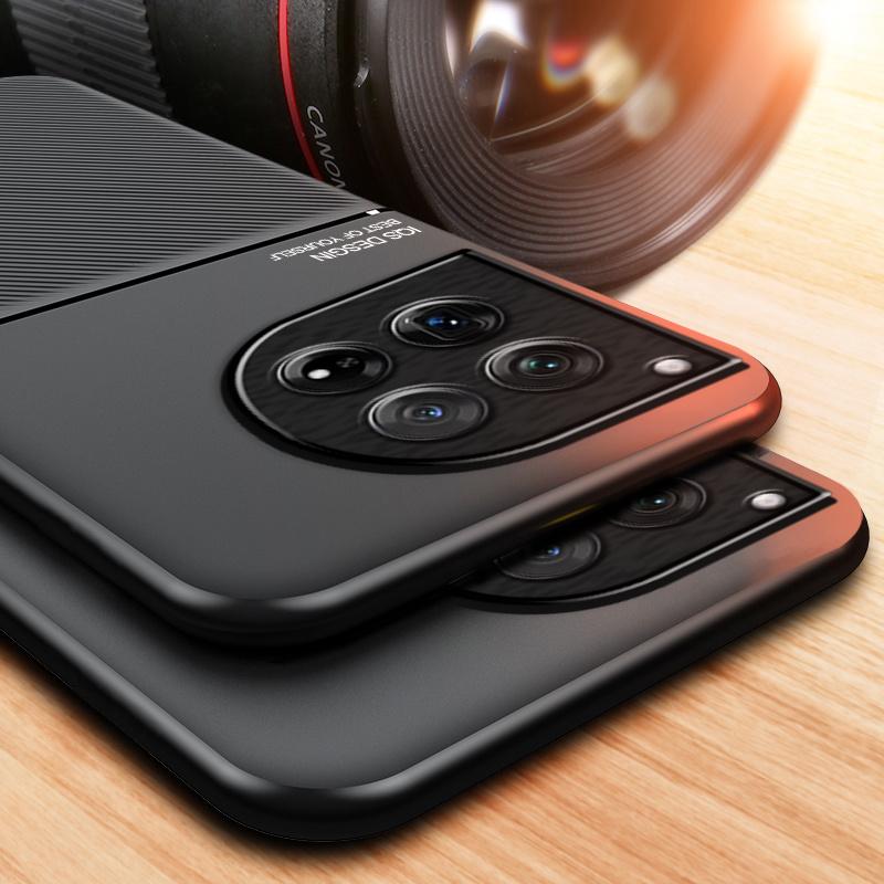 Для OnePlus 12 5G чехол автомобильный магнитный держатель кожаная пластина задняя крышка для OnePlus12 One Plus12 OneMore 12 2024 CPH25816.82" Чехлы