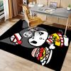 Sanrio Kuromi Printed Absorbent Washable Carpet, Non-Slip Bathroom Mats, Kitchen Rugs, Yoga Mat,Living Room Entrance, Camping Picnic Rugs