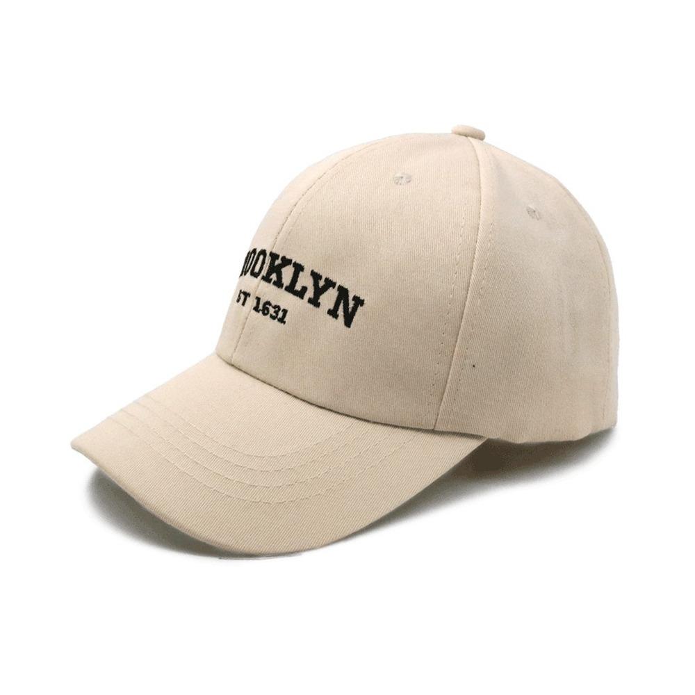 Creative Letter Embroidered Baseball Cap High Quality Breathable Snapback Hat Couple Hat Sunscreen Hat Daily Wear