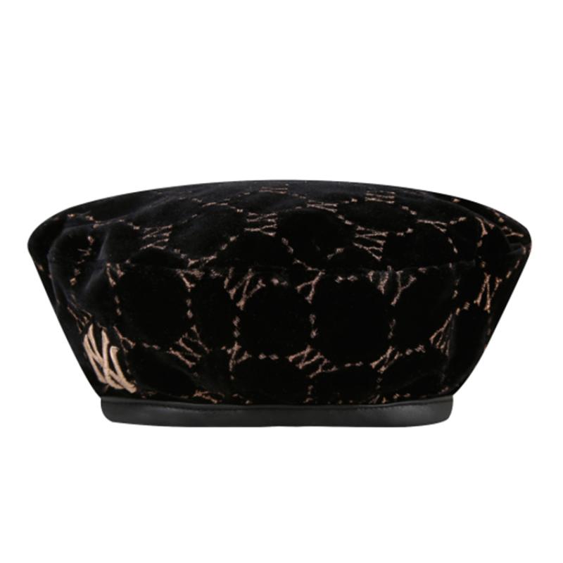 MLB Бархатный берет с монограммой Шляпа New York Yankees Модная 32CPVG011-50L