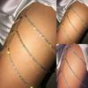 Thigh Leg Thigh Chain Waist 1pcs 1pieces 1x Bikini