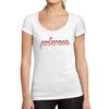 Tee-Shirt Femme Col Rond Decollete Puissante