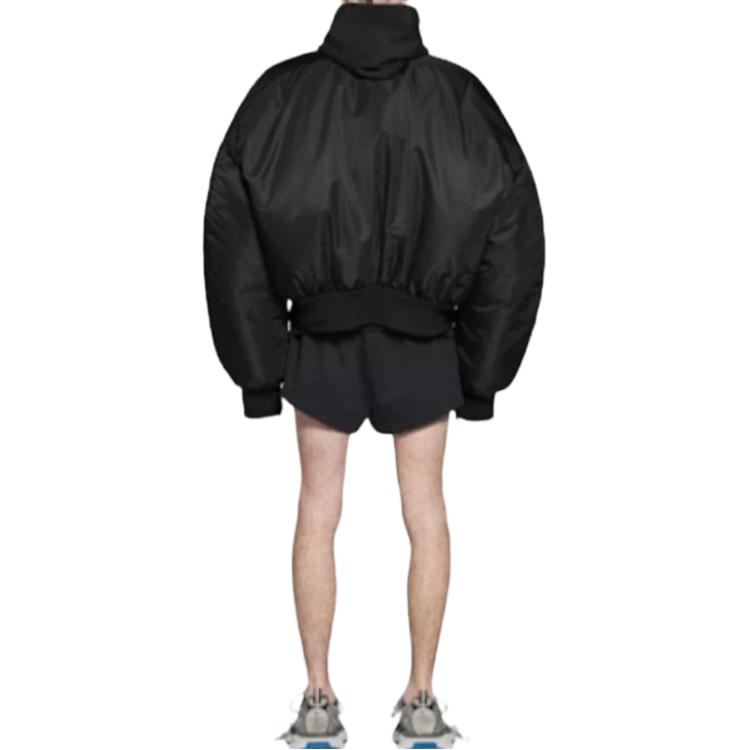 Balenciaga Куртки и Пальто Свободный крой Мужские Черный 790763TYD311000