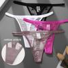 FINETOO Lace Panties for Women Sexy Underwear Comfortable G-string Intimates Lingerie Briefs Comfortable