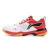 Li Ning Blade Pro Non-Slip Wear-Resistant Low-Top Badminton Shoes Unisex Shoes White Red AYAT005-5