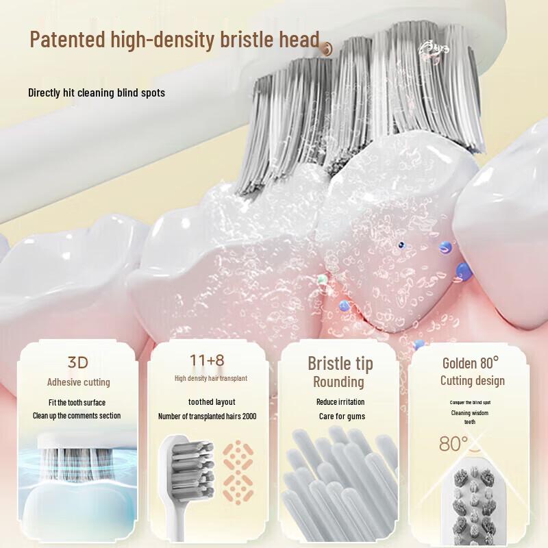 Midea S5 Smart Sonic Electric Toothbrush CN plug (adapter included)