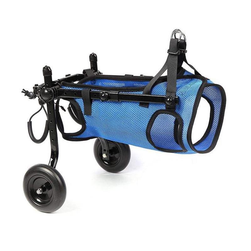 Регулируемые собачьи инвалидные коляски XS/S/M для задних лап Собачья инвалидная коляска-тележка для поддержки бедер Средства для передвижения для мелких животных Задние конечности