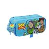 Toy Story Ready To Play Triple Tote Pencil Case Light Blue (21.5 X 10 X 8 Cm)