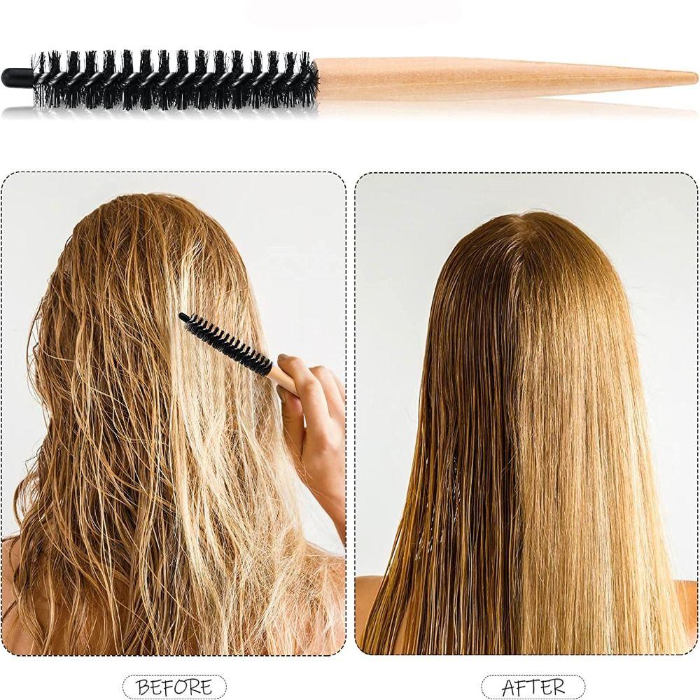 Hairdrerssing Tool Makeup Comb Roller Comb Mini Round Comb Round Hair Brush Hair Curling Brush