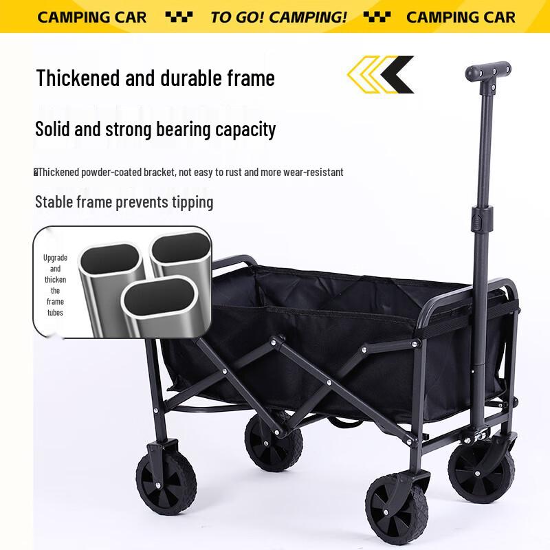 ZISIZ Foldable Outdoor Camping Cart