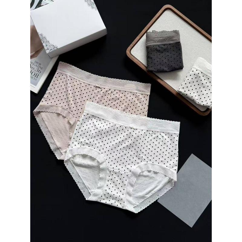 Трусы женские LP Modal в горошек в стиле ретро