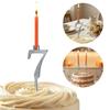 10 Pcs 0-9 Digital Birthday Cake Candle Holder Set Cakes Accessories Number Candle Holder Set for Anniversaries Celebrations