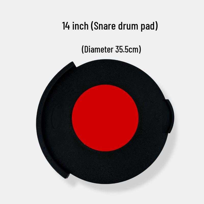 Silicone Sound-Dampening Pads Set: 1 Pad for 5 Drums, 3 or 4 Cymbals — Ideal for Reducing Drum Kit Noise.