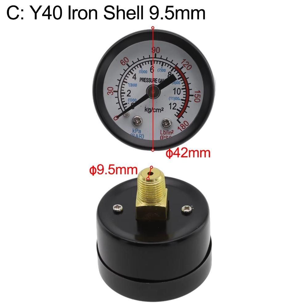 1Pcs 0-180PSI Pressure Meter Air Compressor Pressure Regulator Power Tools Replacement Accessories