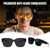 Anti Glared Polarized Sunglasses Over Glasses Night Vision Glasses Nighttime Driving Glasses UV400 Protection Wraparound Sunglasses
