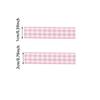 DIY Crafts Plaid Ribbon Assorted Colors Gift Wrapping Ribbon Gingham Ribbon  Wedding Decoration