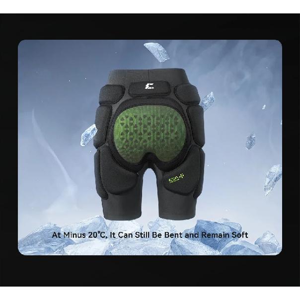 COPOZZ Sports Protective Gear Set Skateboard Adult ESA Sponge Thicken Impact-resistant Bicycle Women Men Ski Knee And Hip Pads