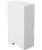 Yamazaki Jitsugyo 4954 Two-way Mask Storage Case White Approx. W12XD7.5XH22cm Tower with Strong Magnet