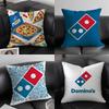 D-Domino'S Pizza Наволочка Подушка Ультрамягкая Кожевенная Ткань Облачный Комфорт и Скрытая Молния