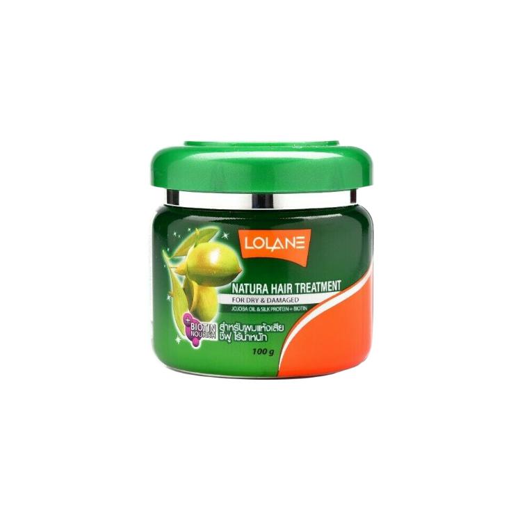Lolane Средство Natura для сухих и поврежденных волос + масло жожоба и протеины шелка