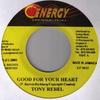 7inch Record TONY REBEL / FIREHOUSE CREW - Good For Your Heart / Race Track Rh EP0032 Energy Producti 2002 Jamaica Reggae, Ska & Dub Used