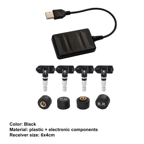 USB-система контроля давления в шинах TY05/TY06 для навигации на Android